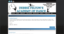Desktop Screenshot of feltondance.com
